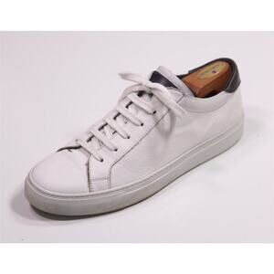 To Boot New York Adam Derrick Men's White Calf Leather Low Top Sneakers US 10